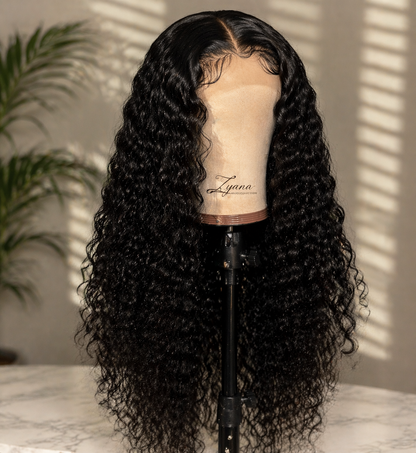 ✨ HD Deep Wave 13×4 Lace Front Wig | 100% Human Hair