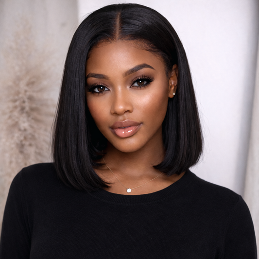 ✨ Straight Bob Wig | 100% Human Hair